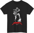 T-Shirt — 'Hesher' Skull Rocker Graphic Tee (Vintage Metal Band Style)