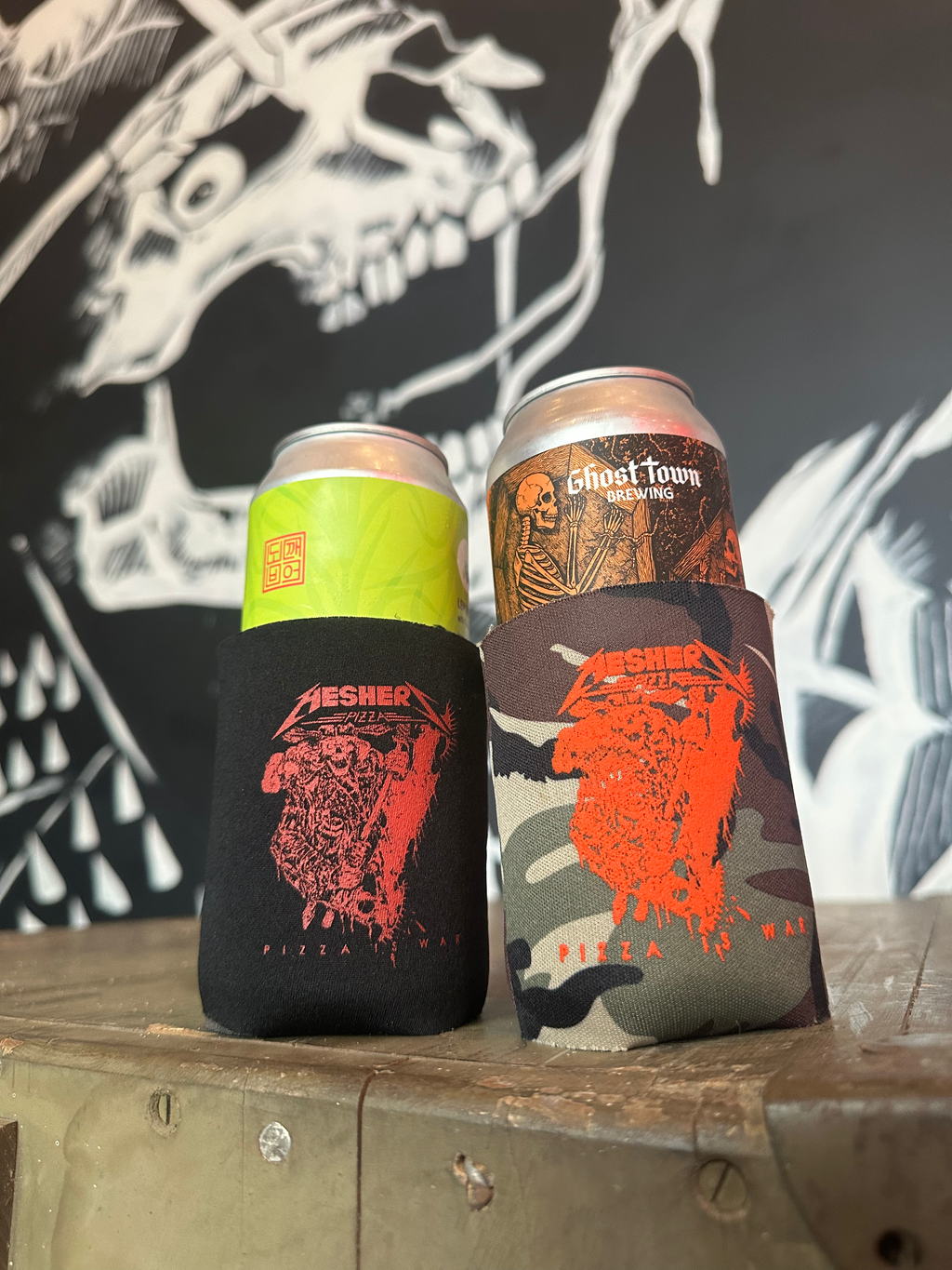 HESH DRINK KOOZIE