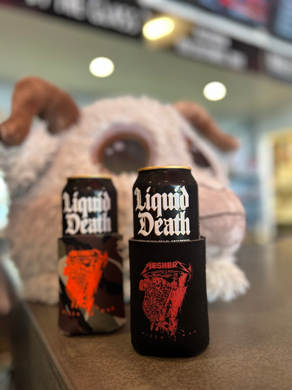 HESH DRINK KOOZIE