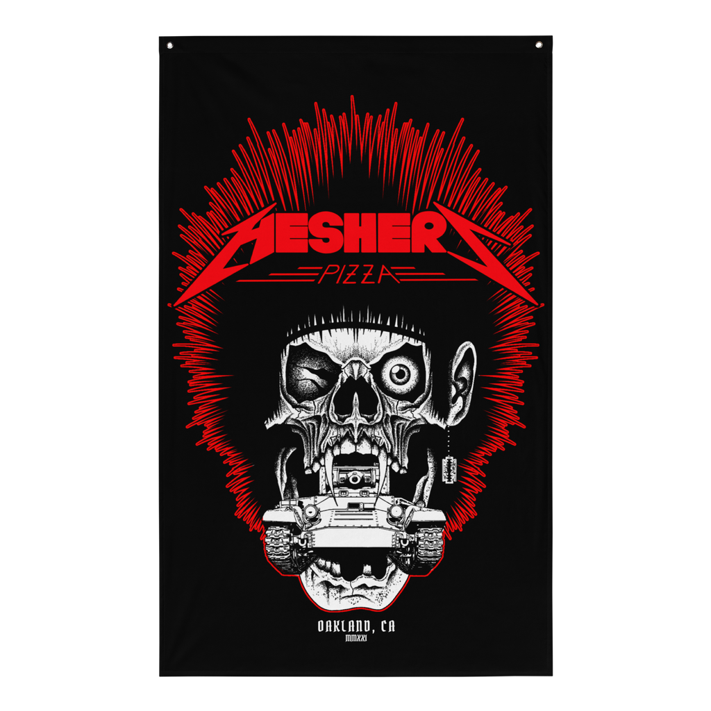 HESHER'S PIZZA War Banner